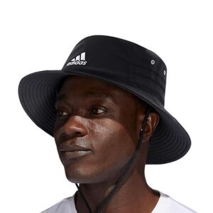 ADIDAS Victory Bucket Hat! Climacool new with tag black UPF 50 protection